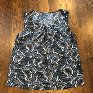 Talbots silk tank top